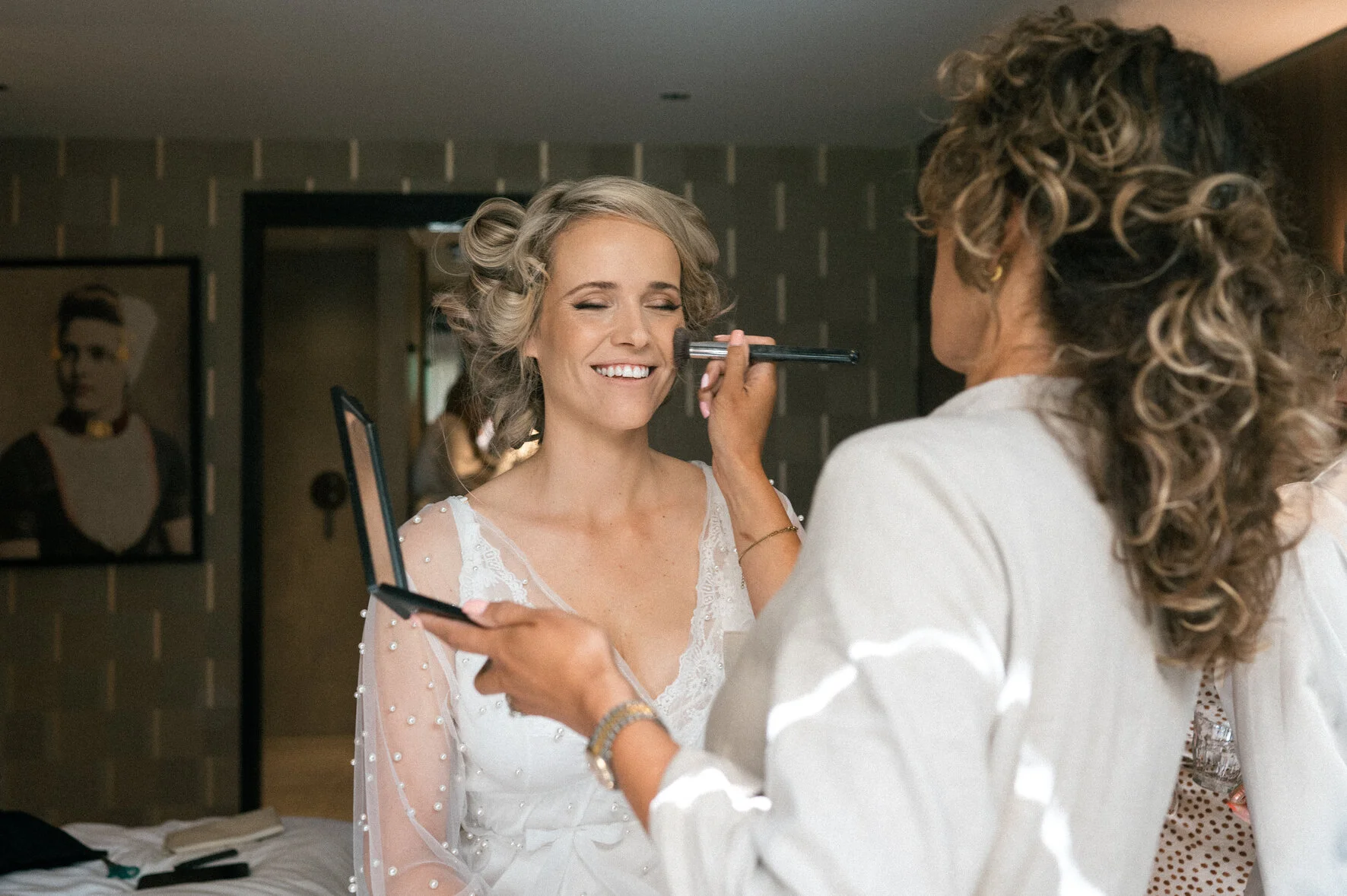 Bridal backstage - Nicole Drège