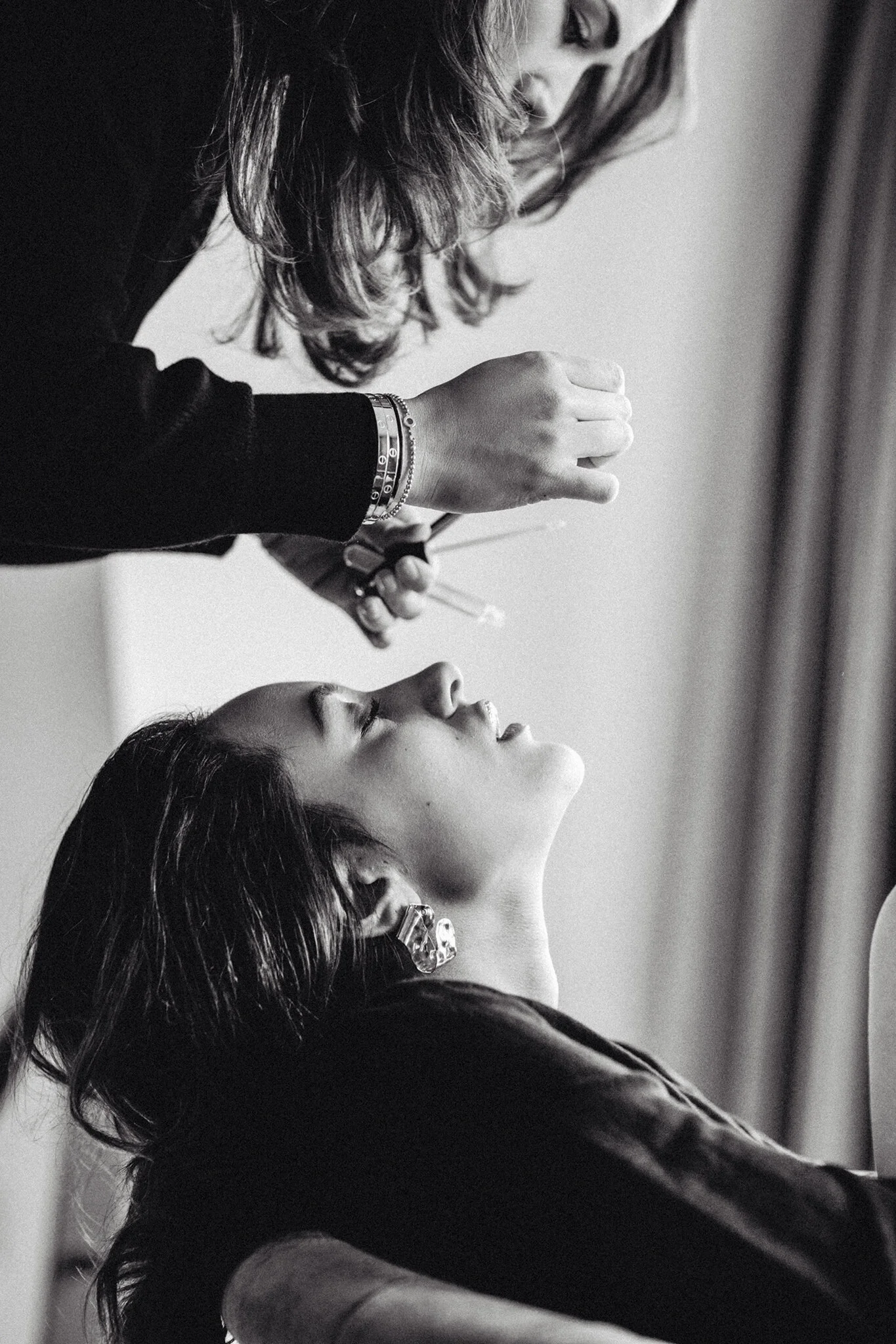 Bridal backstage - Nicole Drège