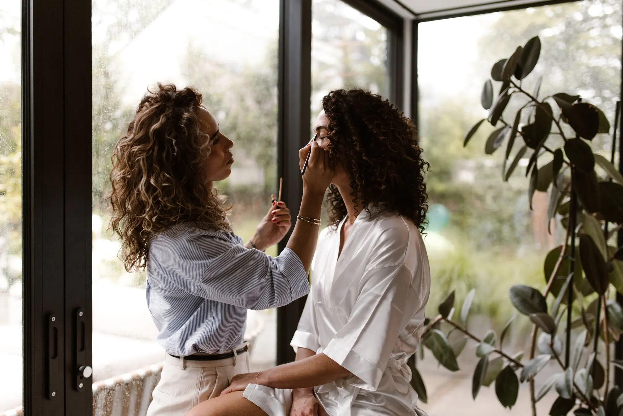 Bridal backstage - Nicole Drège
