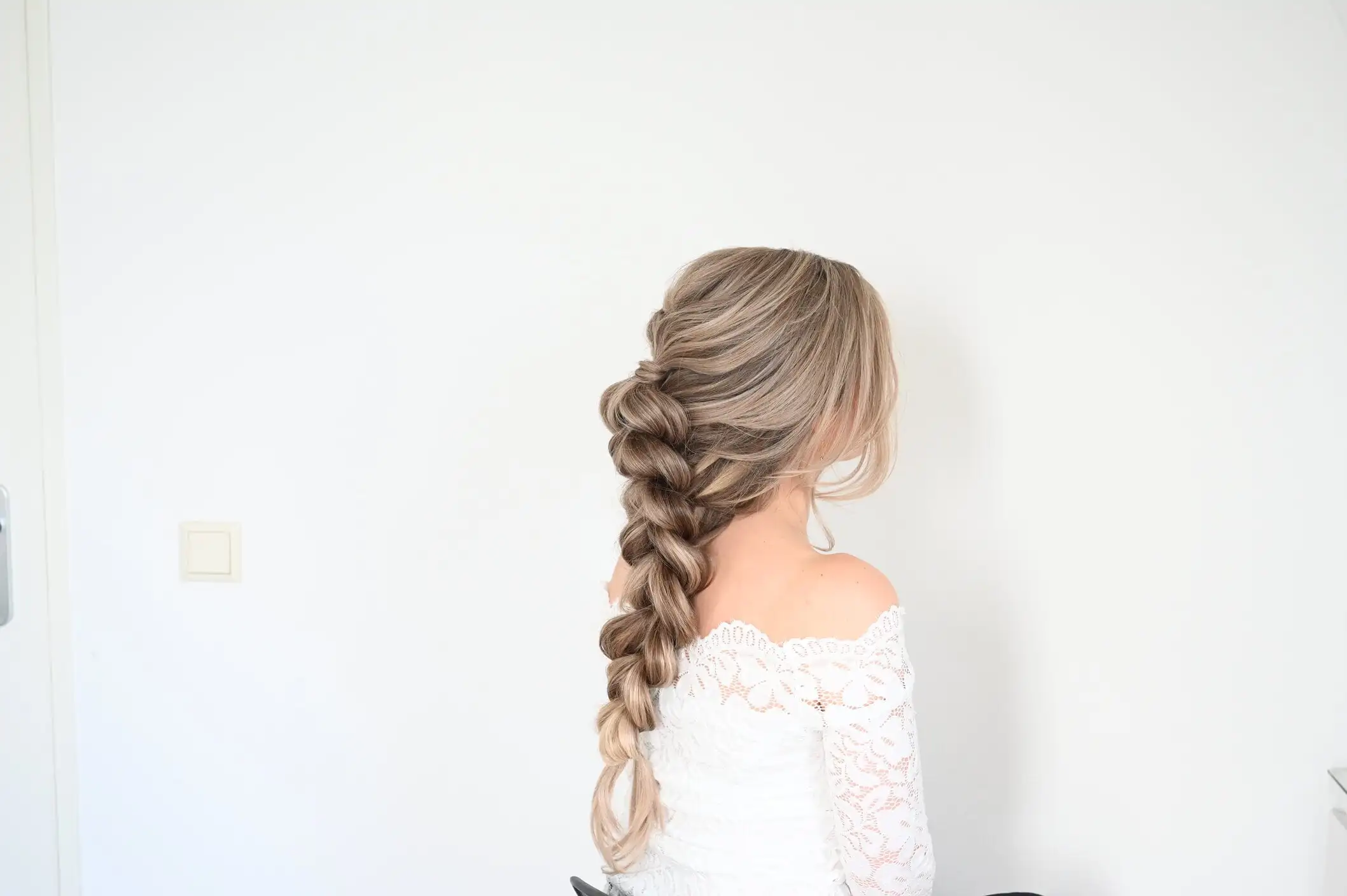 Bridal hairstyle - Nicole Drège