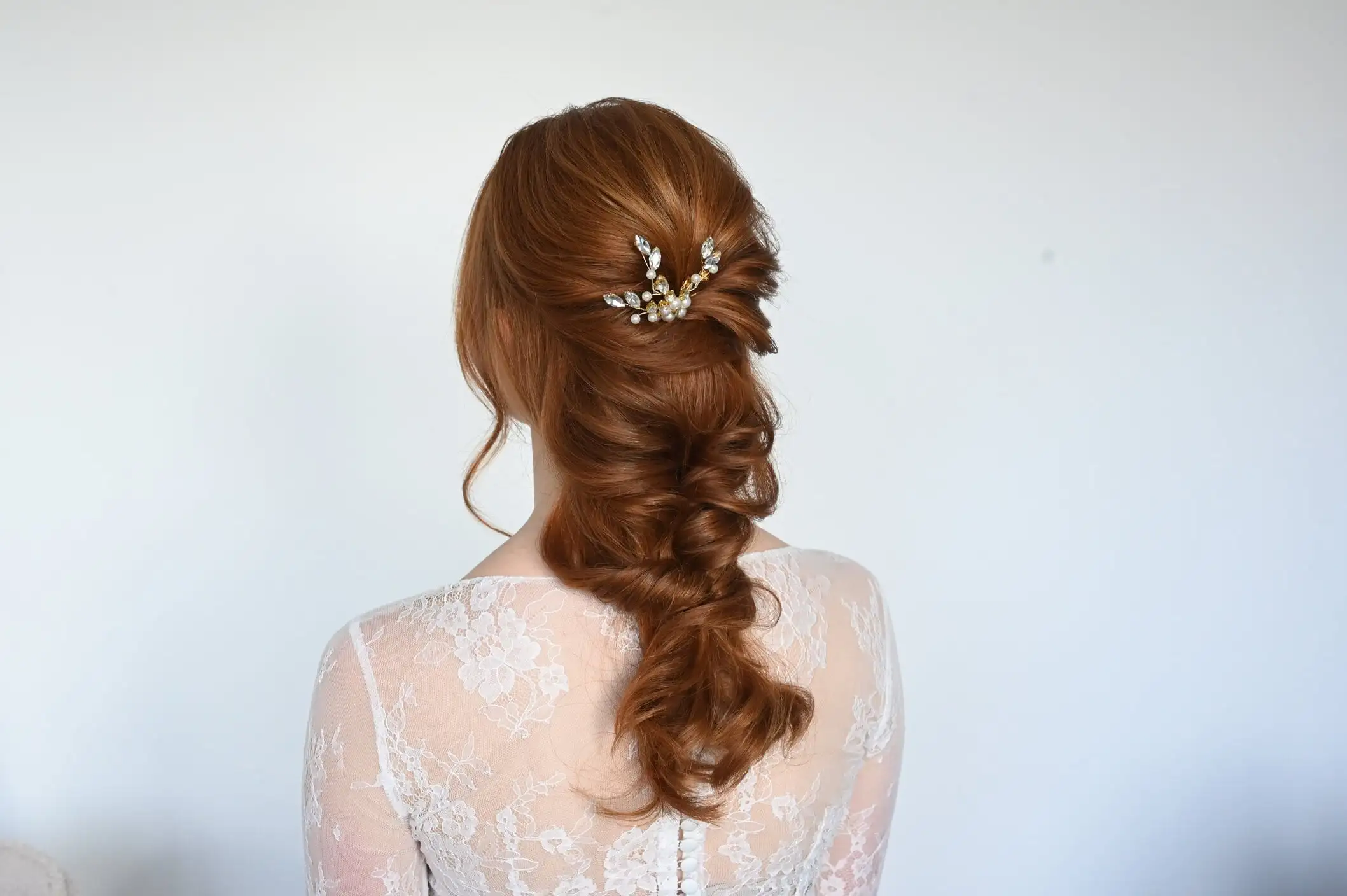 Bridal hairstyle - Nicole Drège