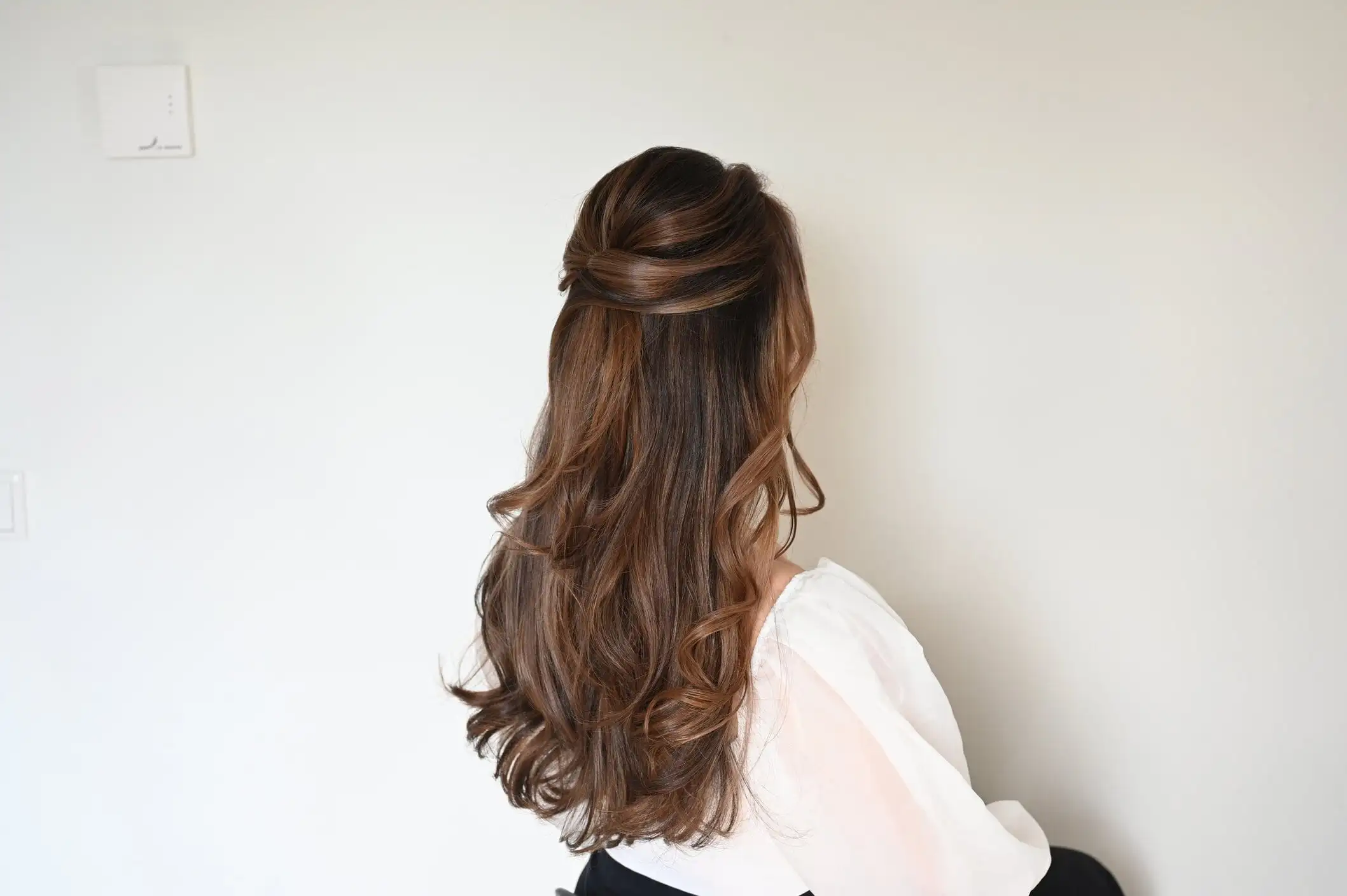 Bridal hairstyle - Nicole Drège