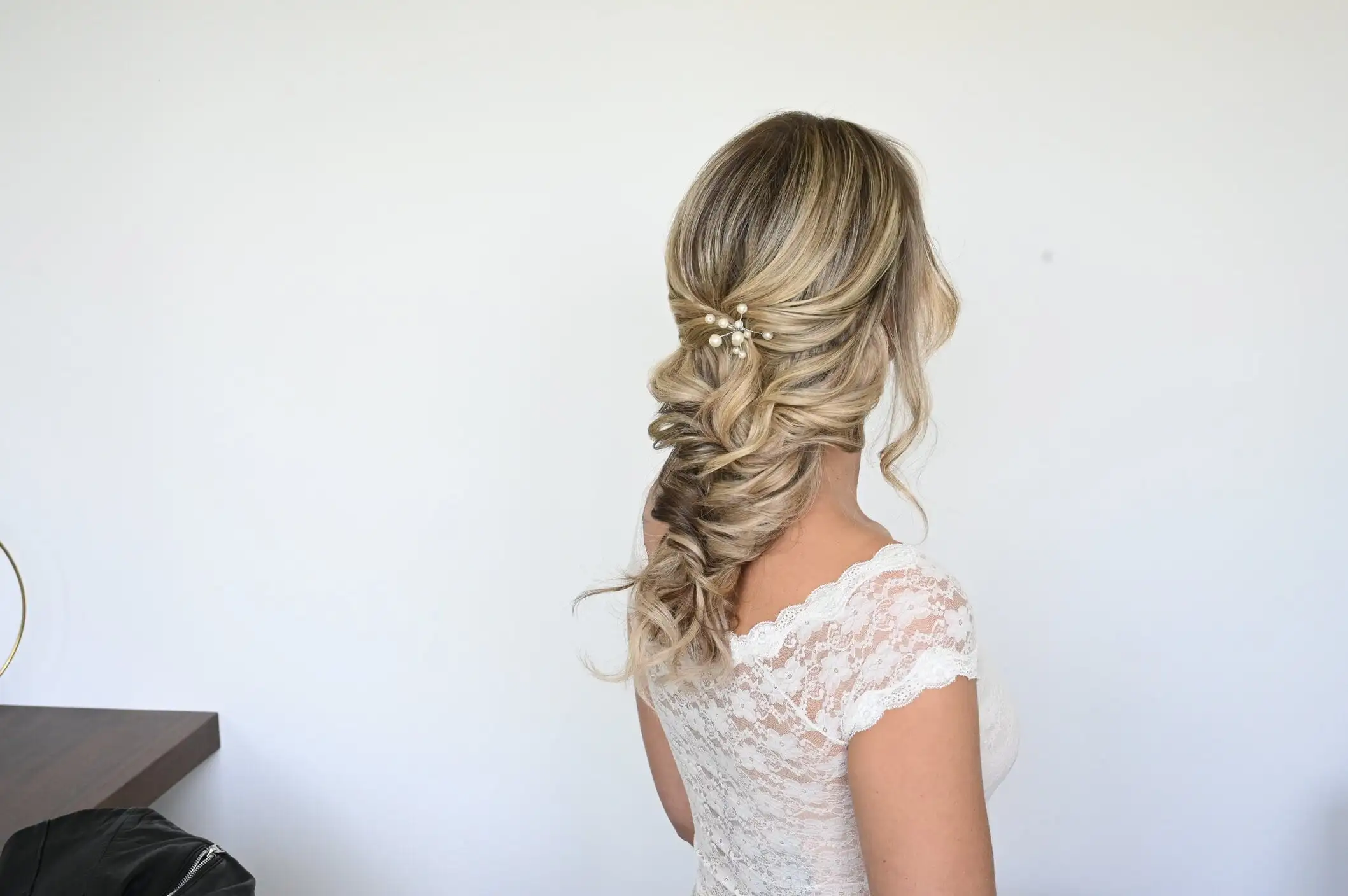Bridal hairstyle - Nicole Drège
