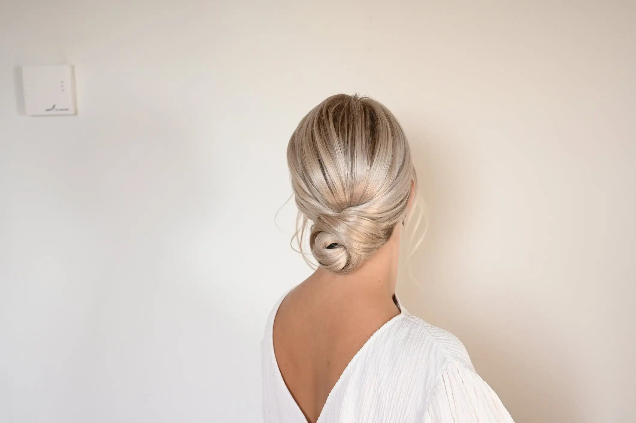 Bridal hairstyle - Nicole Drège