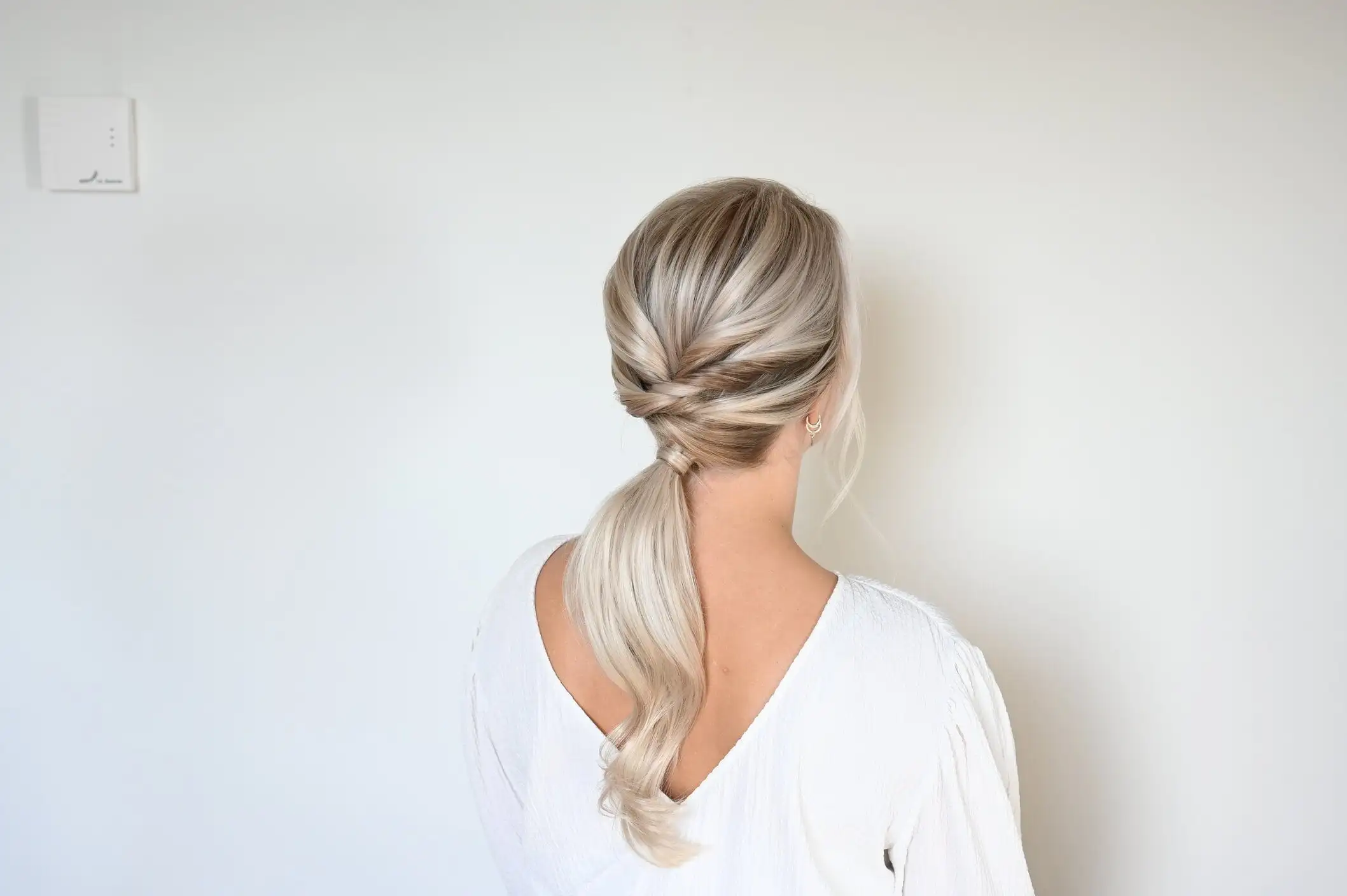 Bridal hairstyle - Nicole Drège