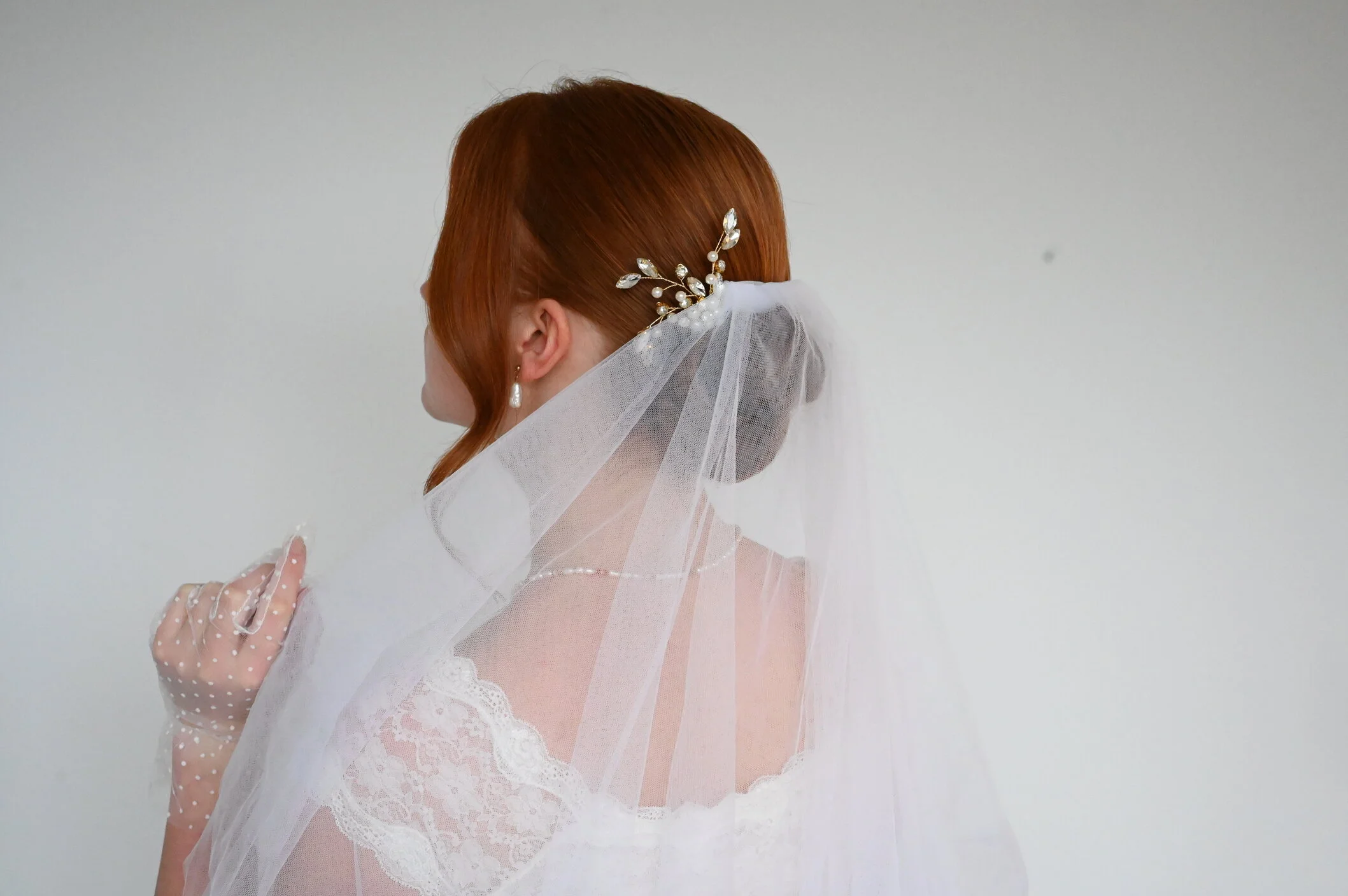 Bridal hairstyle - Nicole Drège