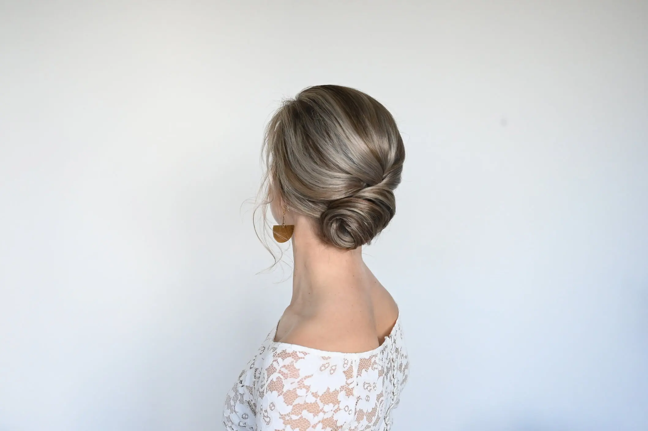 Bridal hairstyle - Nicole Drège