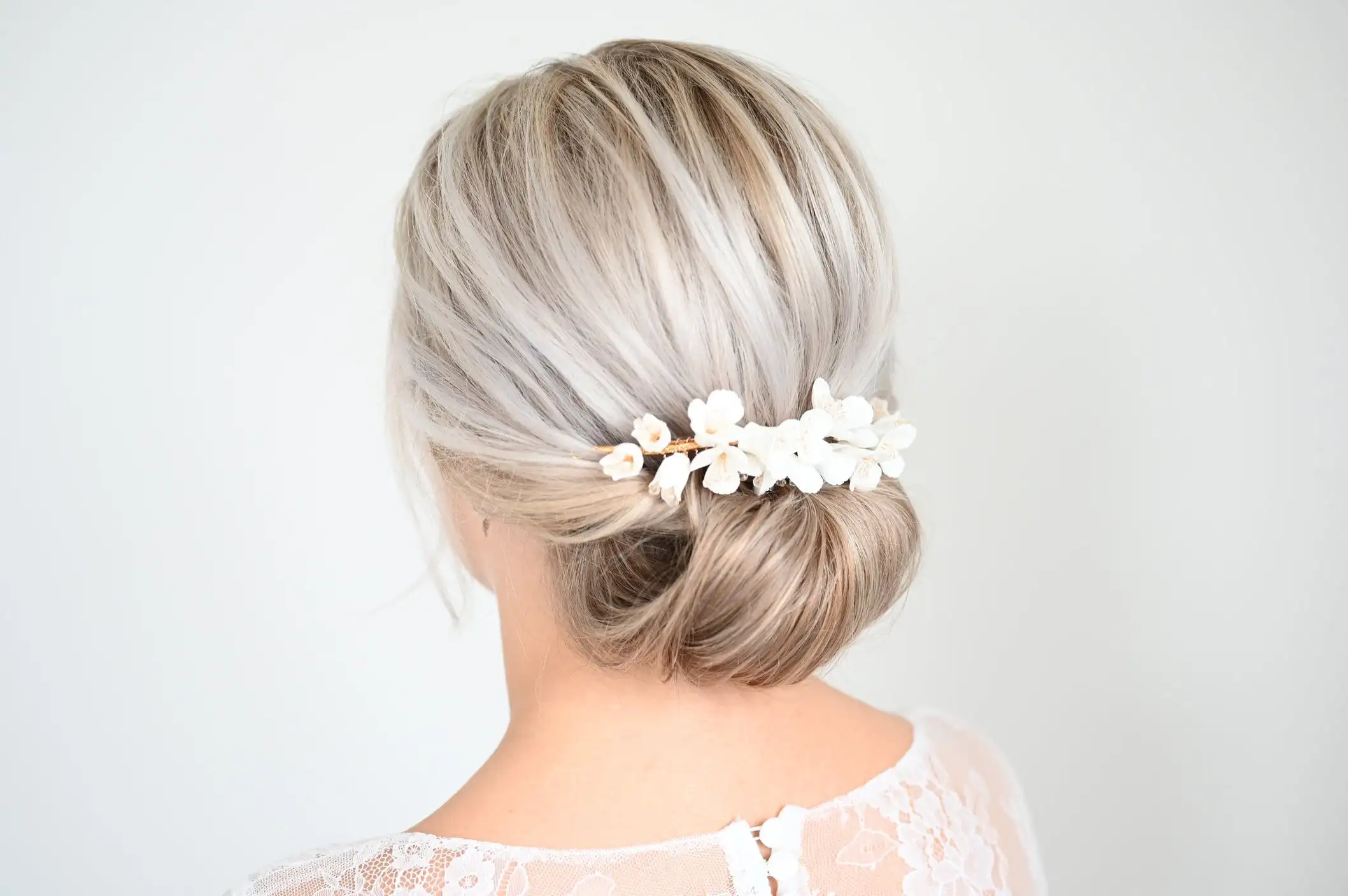 Bridal hairstyle - Nicole Drège