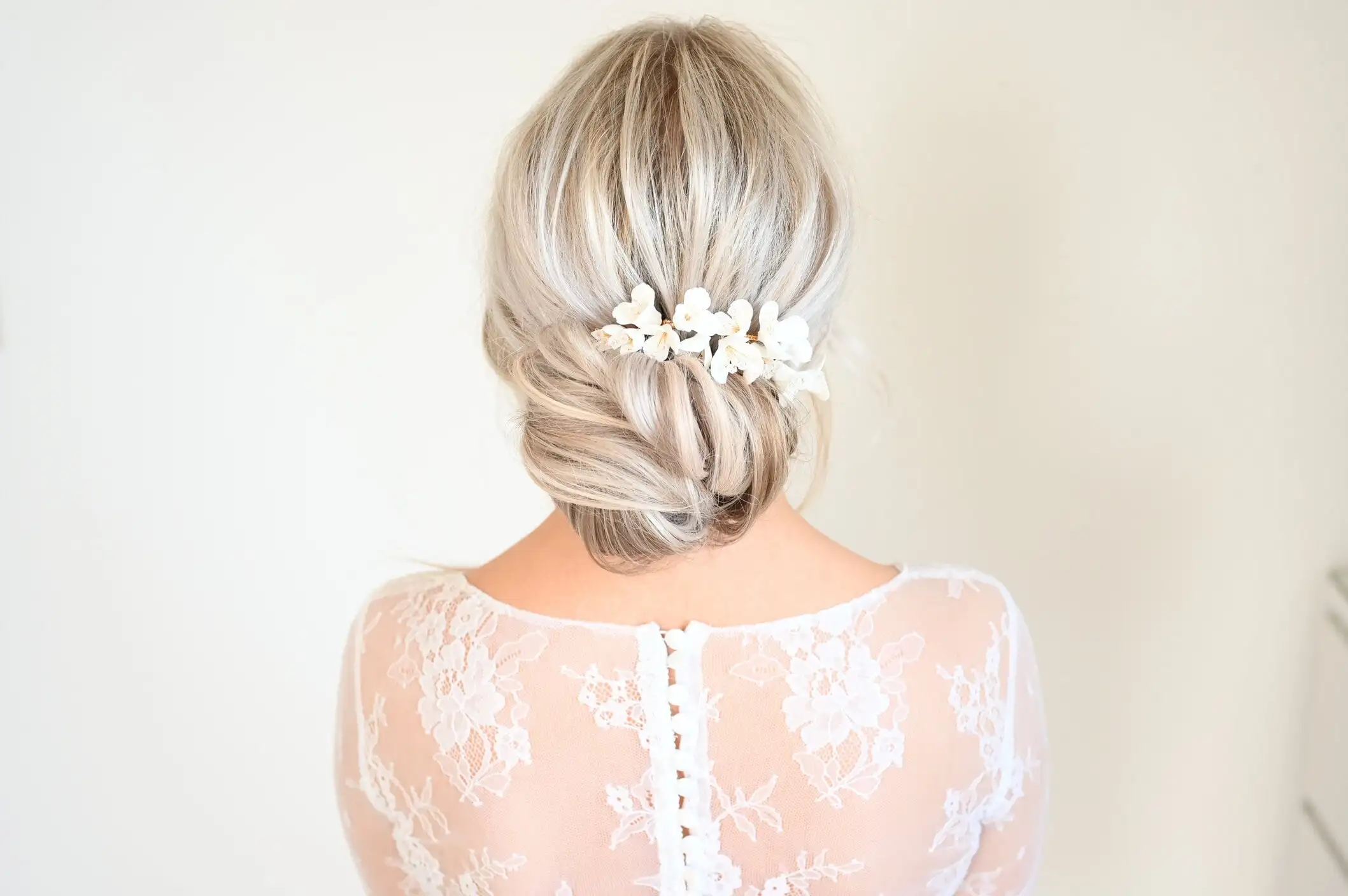 Bridal hairstyle - Nicole Drège